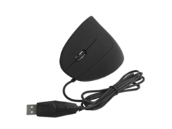 Ratón Vertical Ergonómico Con Cable Para Zurdos, 800/1200/1600 Dpi, Usb Óptico Para Windows 8/10