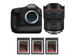 Canon Eos R1 + Rf 10-20mm F/4 L Is Stm + 3 Sandisk 128gb Extreme Pro Cfexpress Type B + Ebook “20 Consejos Para Fotos Que Impactan”