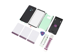 Cambio De Tapa Trasera De Vidrio Y Pantalla De Lente Exterior Frontal De Vidrio Para Samsung Galaxy S9 Negro