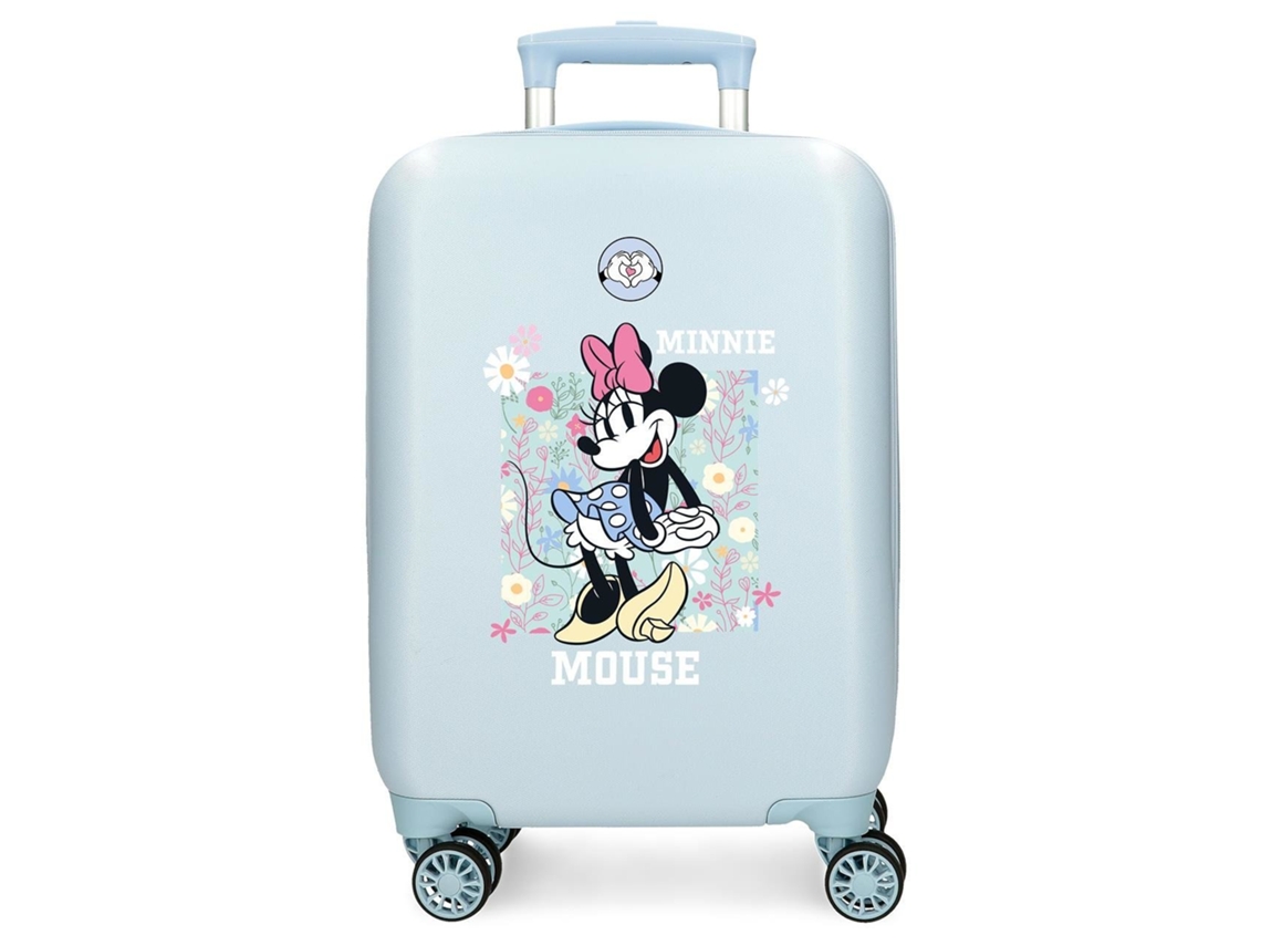 Disney Maleta De Cabina Abs Rígida Minnie Happy Azul