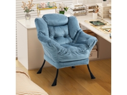 Sillón Metálico Con Bolsillo Lateral Para Dormitorio O Balcón.