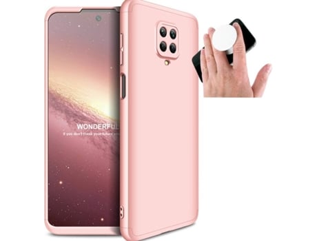 Carcasa y Popsocket Xiaomi Redmi Note 9 Pro Slim armor 360º