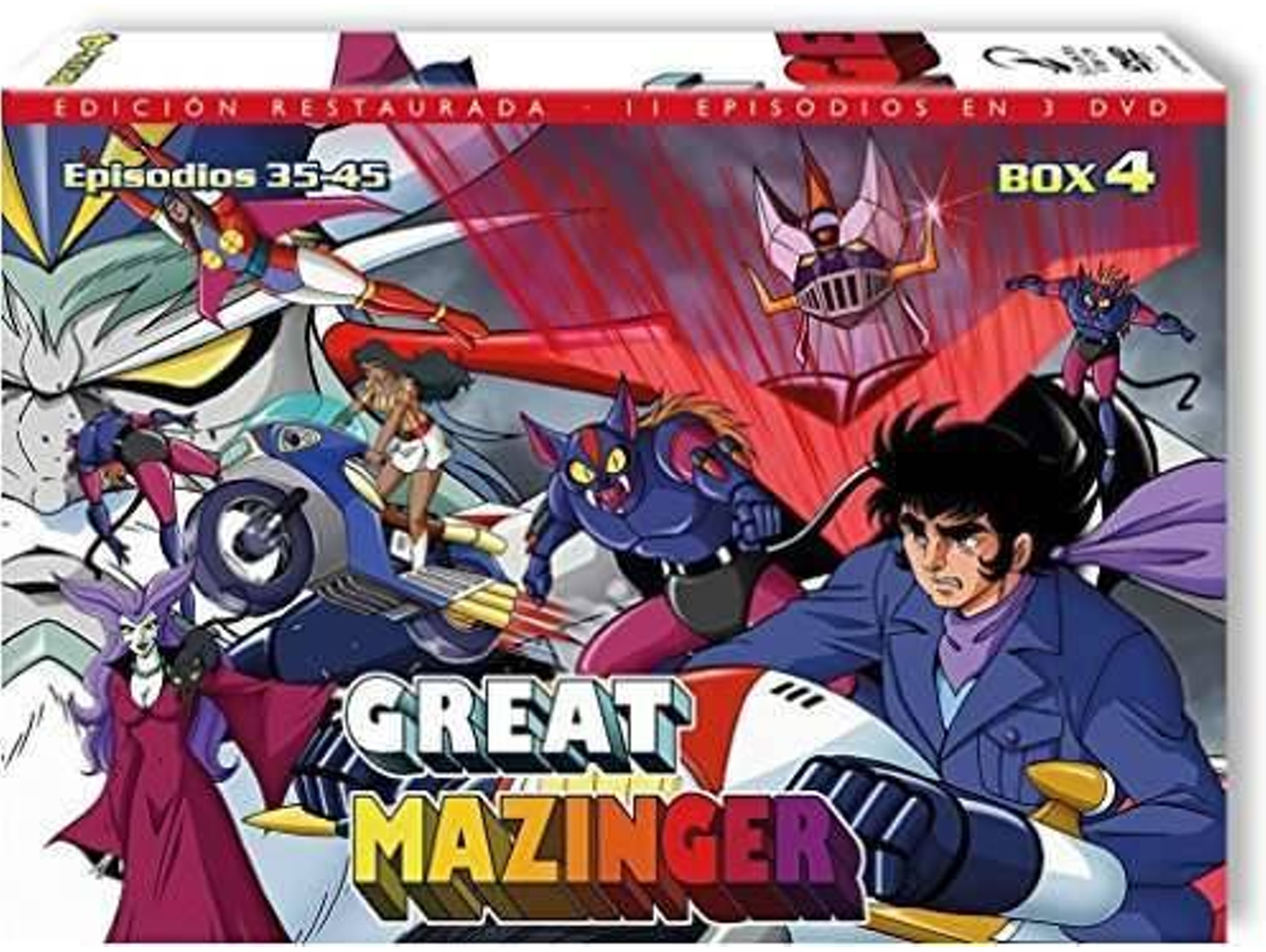 Blu-Ray Great Mazinger - Box 4
