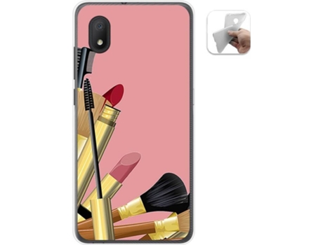 Carcasa Alcatel 1B 2020 TUMUNDOSMARTPHONE Brochas Multicolor