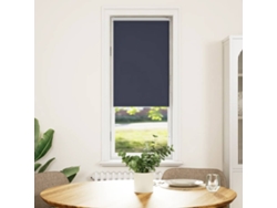 Maison Exclusive - Estor Enrollable Opaco Marino 55x150 Cm Tela Ancho 55,7 Cm