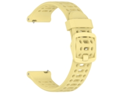 Correa De Silicona De Liberación Rápida Para Coros Pace 2/coros Apex 42mm – 20mm Amarilla