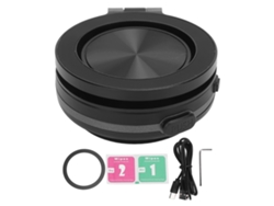 Soporte Magnético Para Teléfono Móvil Con Succión Al Vacío, Rotación De 360°, Portátil, Para Coche, Pared, Mesa, Retransmisiones En Directo, Negro.