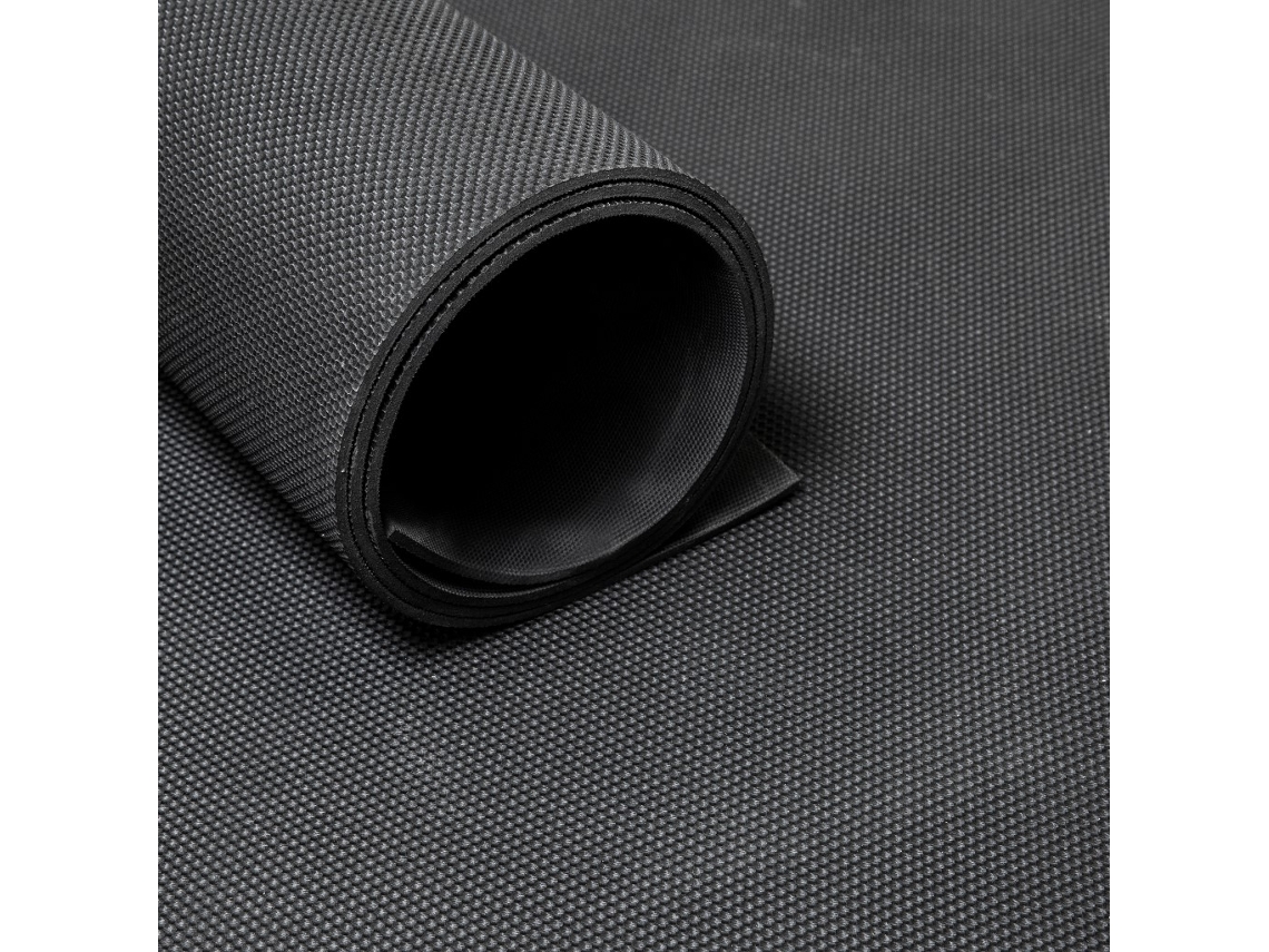 Alfombra de goma en rollo SBR Cobra 6mm - 2 capas - Ancho 200 cm