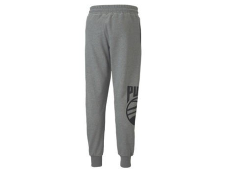 Pantalones de Chandál para Masculino PUMA (XL - Gris)