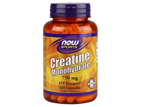 Complemento Alimentar NOW FOODS Now Foods Creatine Monohydrate 750mg 120 155 gr