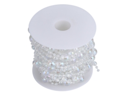 Guirnalda De Perlas Acrílicas 32.8ft Para Decoración De Boda Y Fiesta, Suministros Diy