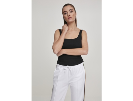 Top de Mujer URBAN CLASSICS Urban Classic Ancho Xxl Negro (Talla: XXL)