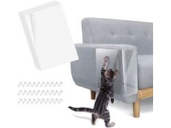 Protector de muebles Invisible Armor, cinta adhesiva de doble cara multiusos para evitar arañazos de gato, para sofá y puerta (4 unidades)