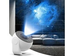 Proyector Led De Cielo Estrellado — Globo Terráqueo — 1 Unidad: Luz Ambiental Giratoria (galaxia Y Planetario)
