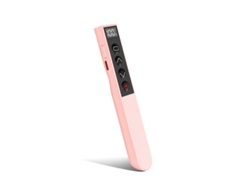 CHRUI Presentador Inalámbrico Ppt Página Girando Pluma Pantalla Digital Multifuncional Rosa