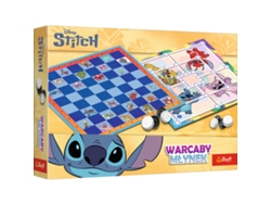 Juego de damas y molino de Lilo y Stitch Trefl 02799 Trefl Gry