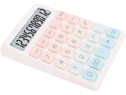 Calculadora De Escritorio Con Pantalla Lcd De 12 Dígitos, Botones Grandes Para Un Fácil Acceso Y