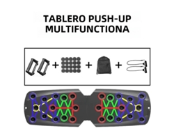 Tabla de empuje multifuncional portátil Mdug, ideal para entrenamiento con pesas y entrenamiento físico, kit de entrenamiento en casa, para ejercicios de pecho