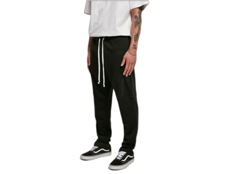 Pantalones de Chándal para Hombre URBAN CLASSICS (M - Negro)