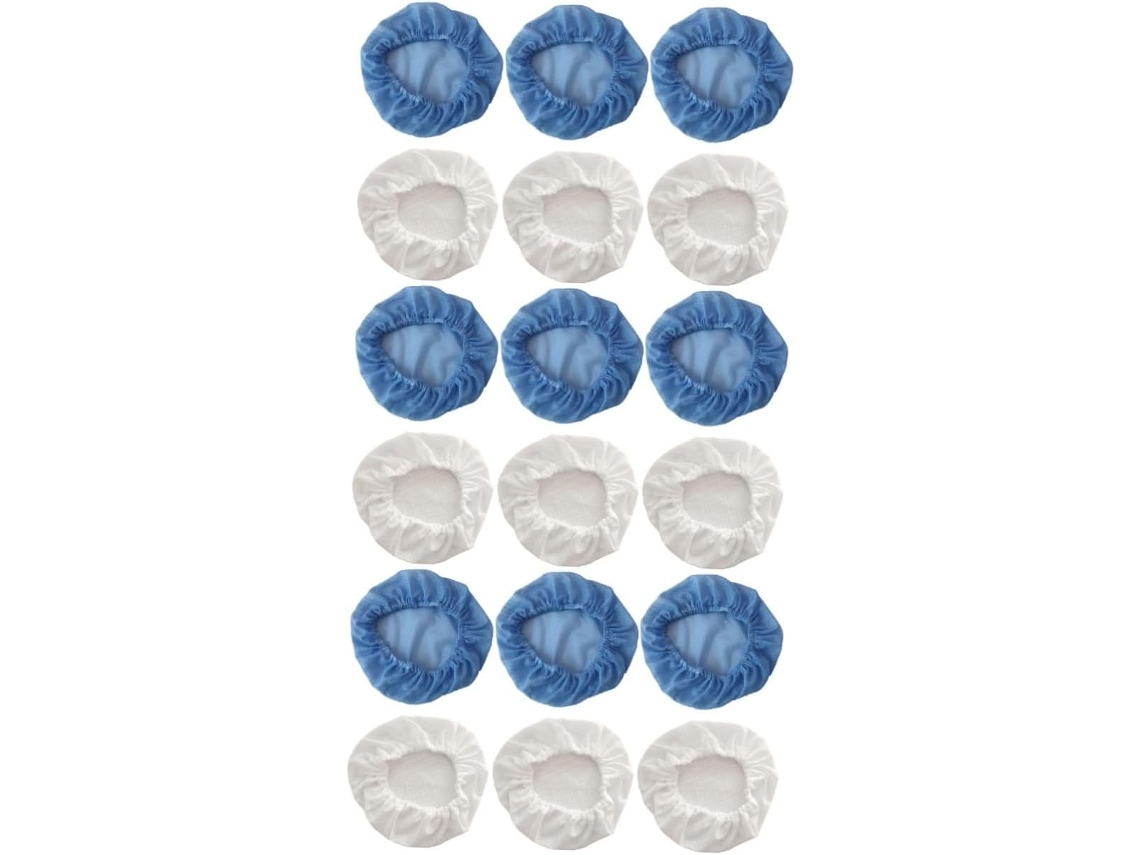 Juego De 18 Gorros Antiestáticos Transpirables, Prácticos Para Uso En Cocinas Y Fábricas.