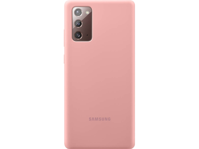 Funda SAMSUNG Galaxy Note 20 Silicona Rosa