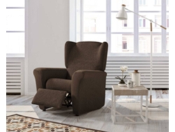 Funda Sillon Relax ESTORALIS Beta Chocolate (Poliester y Algodón - 60-75 x 90-100 cm)