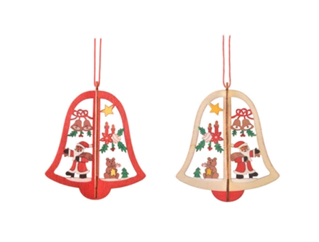 Árbol de Navidad Colgante de madera Madera, Regalos para niños Decoración del hogar de Navidad, estilo 2
