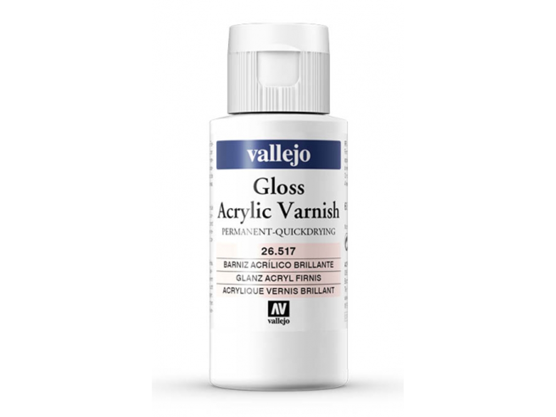 Barniz Acrilico Permanente Brillante 60 Ml