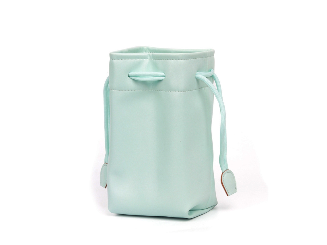 Estuche Chrui para Instax Mini 12/11/9, bolsa con cordón (verde)
