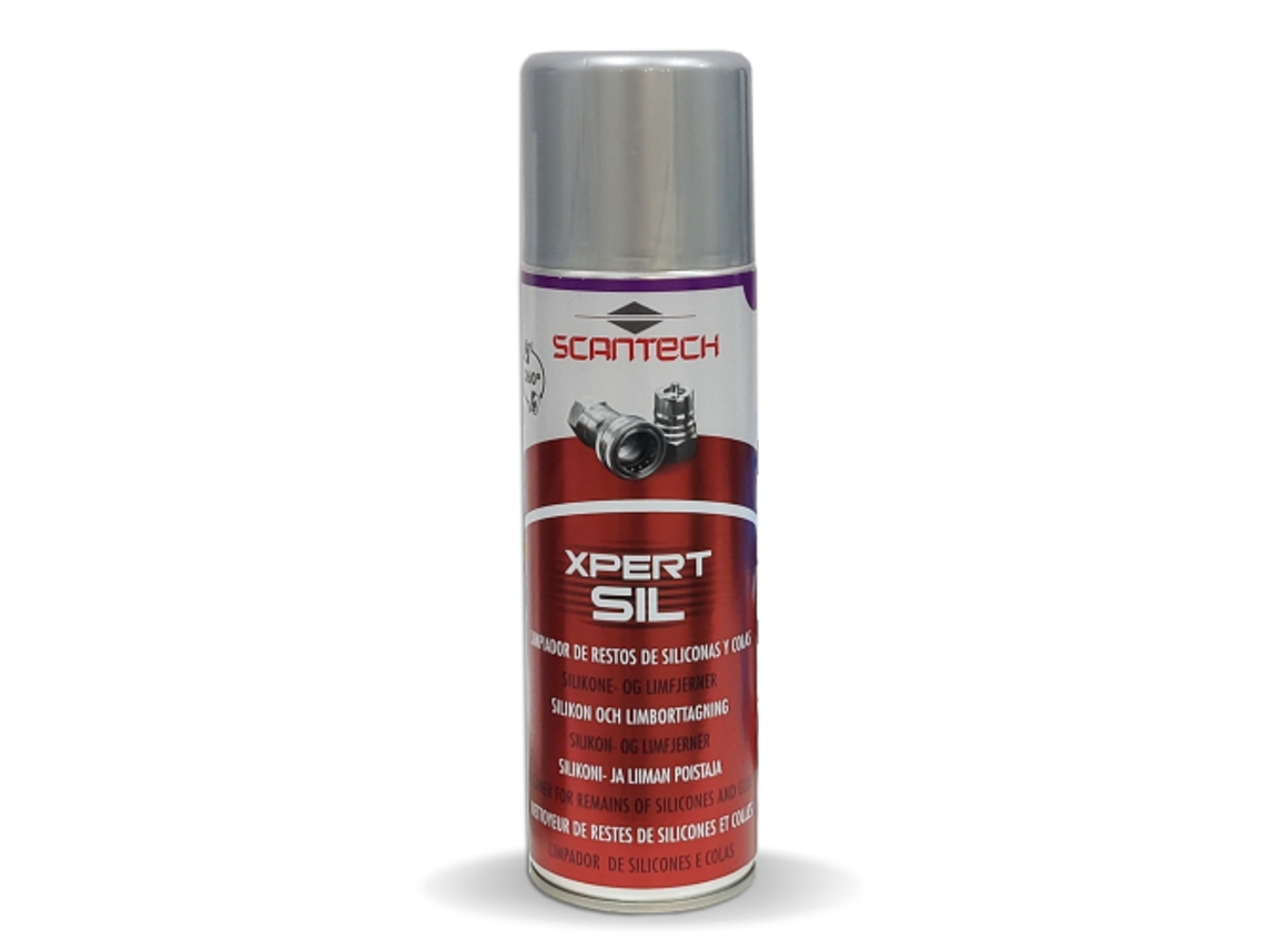 Spray Limpiador Siliconas Y Colas Xpert Sil 500 Ml