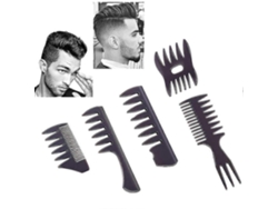 Juego de 5 peines para peinar el cabello, cepillos profesionales de peluquería retro, cuidado del cabello, tienda Jinyubo