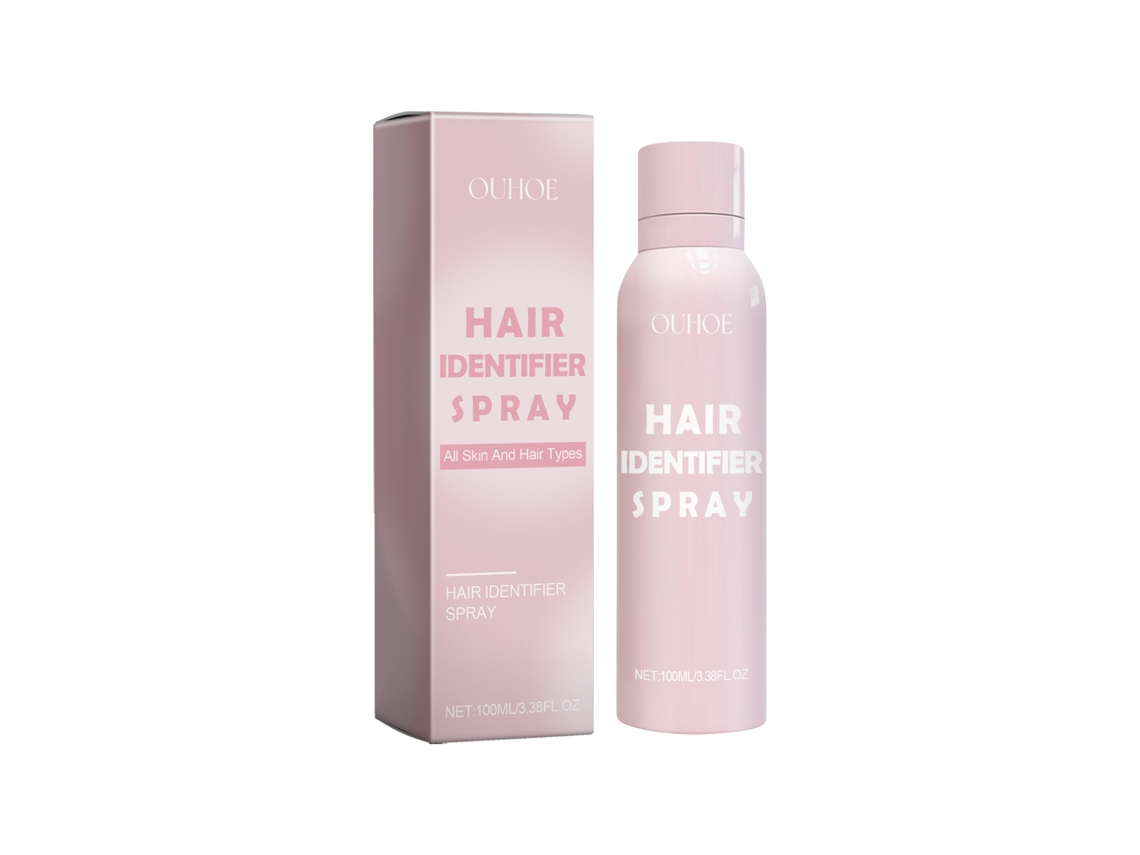 Spray de reconocimiento de vello facial