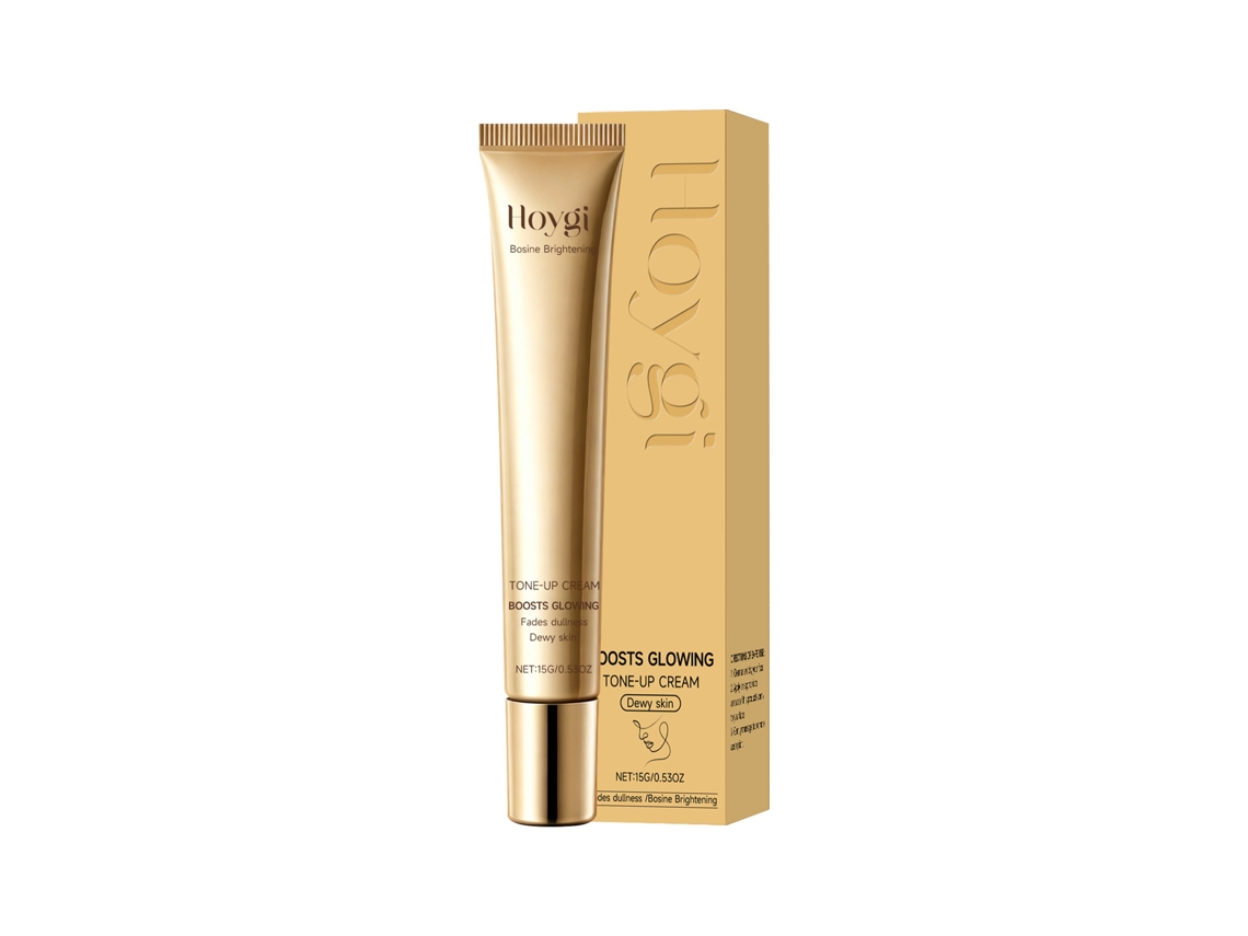 Crema facial hidratante iluminadora con efecto radiante.