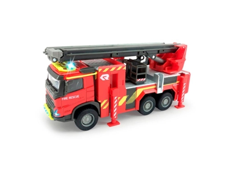 Coche SIMBA GS Camión bomberos Volvo 16 cm luz y sonidos (Edad Mínima Recomendada: 3 años)