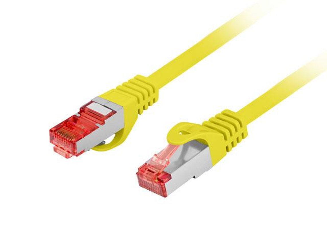 Cable de conexión LANBERG Cat.6 S/ftp LSZH de 10 m, homologado por Fluke para conexiones SIE.