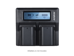 Cargador de batería NP-FZ100 para Sony A7III A9 A7RIII A7SIII, cargador doble, negro