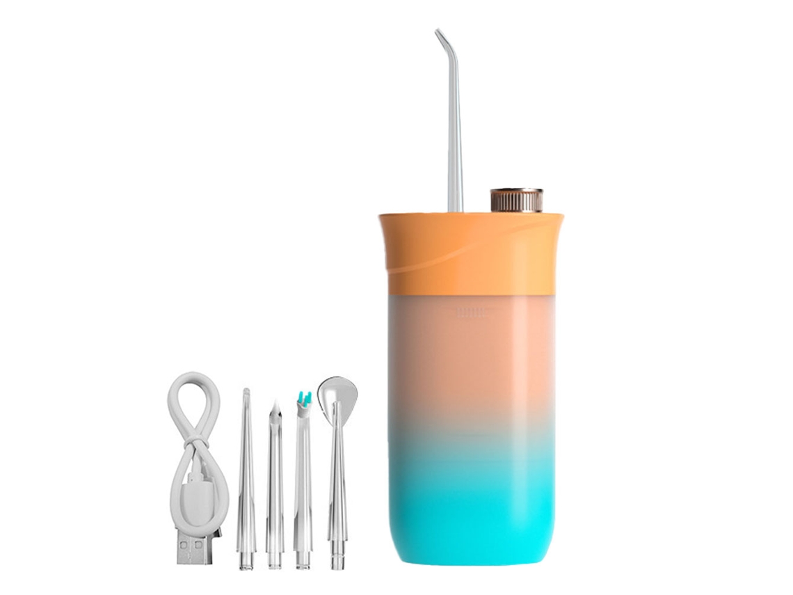 Dispositivo de irrigación dental eléctrico portátil telescópico impermeable ABS