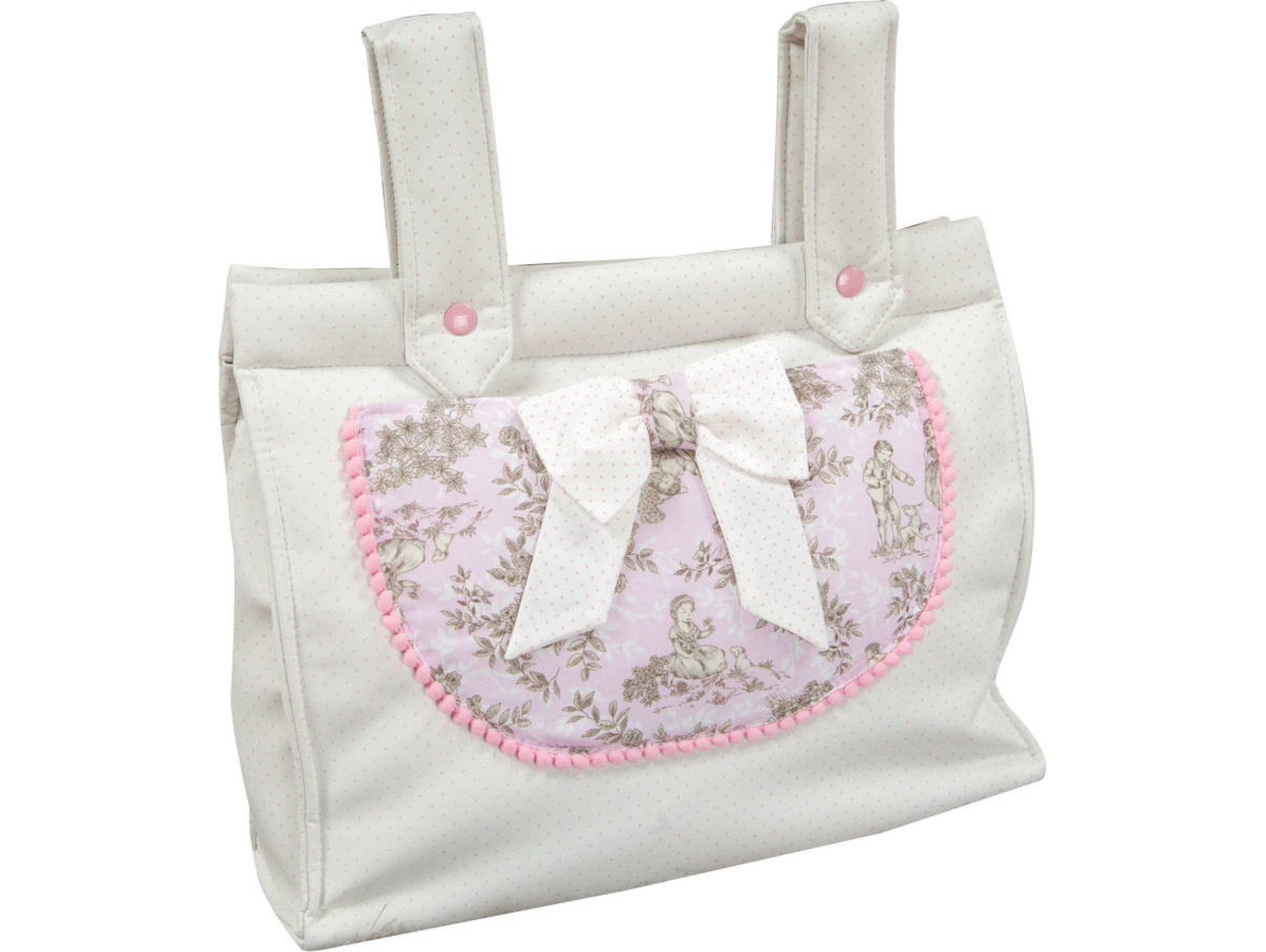 Neceser BABYLINE Paseos de Toile Rosa