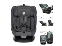 Silla de coche Monza I Size Isofix 360° con barra antirrebote Lorelli Gris (40-150 cm)