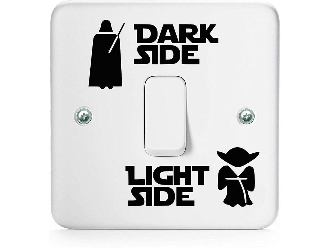 2026altiro-pegatinas De Vinilo Negro De Dark Side Of The Star Wars Para Switch (reino Unido)