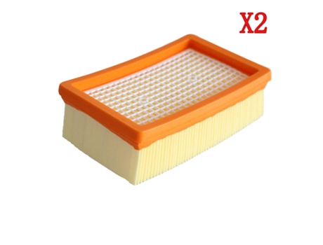 2 unids/lote filtro HEPA para KARCHER MV4 MV5 MV6 WD5 WD6 piezas de recambio de aspiradora húmeda y seca #2.863-005,0 filtros hepa
