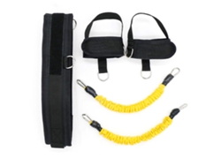 Cuerda de látex para entrenamiento de fuerza de piernas, equipos de fitness y moldeadores corporales.