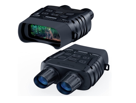 Binoculares de Visión Nocturna para 100% de Oscuridad Guarde Fotos y Videos con Audio Gafas de Visión Nocturna Infrarrojas Negras de 4X35 Mm BISBIS...