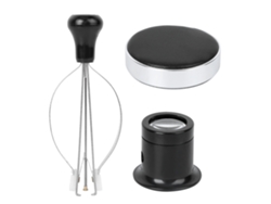 Juego De Herramientas Para Reparación De Relojes Con Extractor De Agujas Y Lupa Para Relojeros
