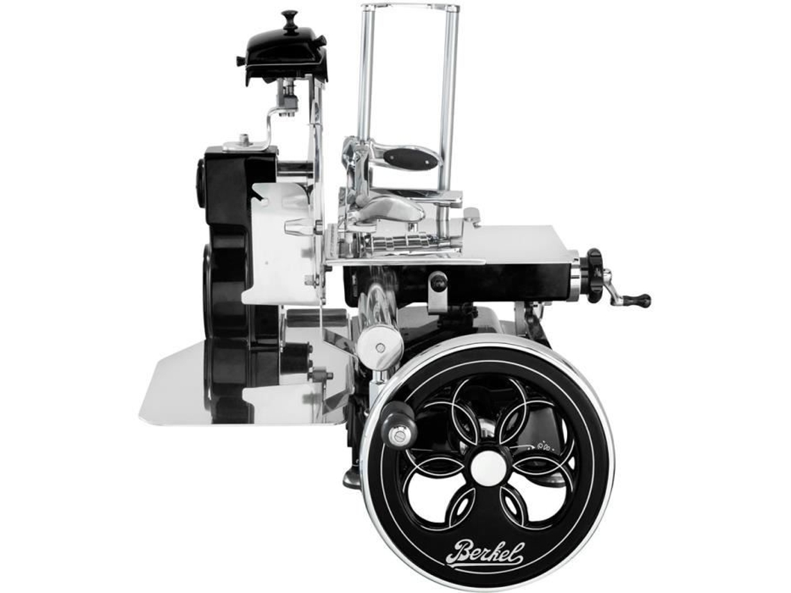 BERKEL Slicer Flywheel Tribute Mod Nuevo para 2018 Negro con decoración plateada y volantes