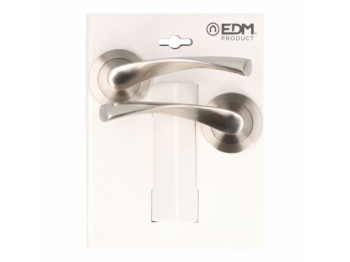 Manilla con roseta EDM 707 Ø 50 mm