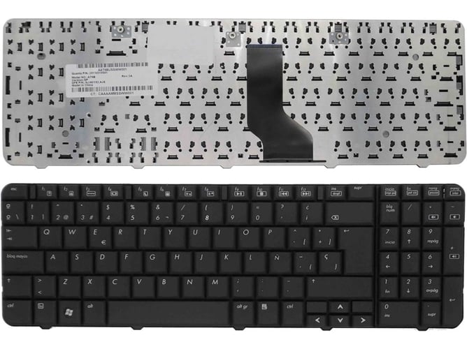 Teclado para Portátil HP Compaq Cq60-140Es