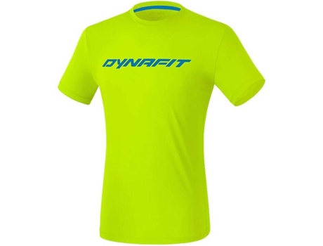 Camiseta de Hombre DYNAFIT Traverse Montaña Amarillo (L)