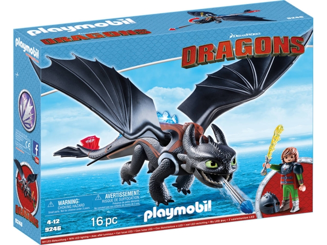 PLAYMOBIL Dragons: Hipo y Desdentado (Edad Mínima: 4)