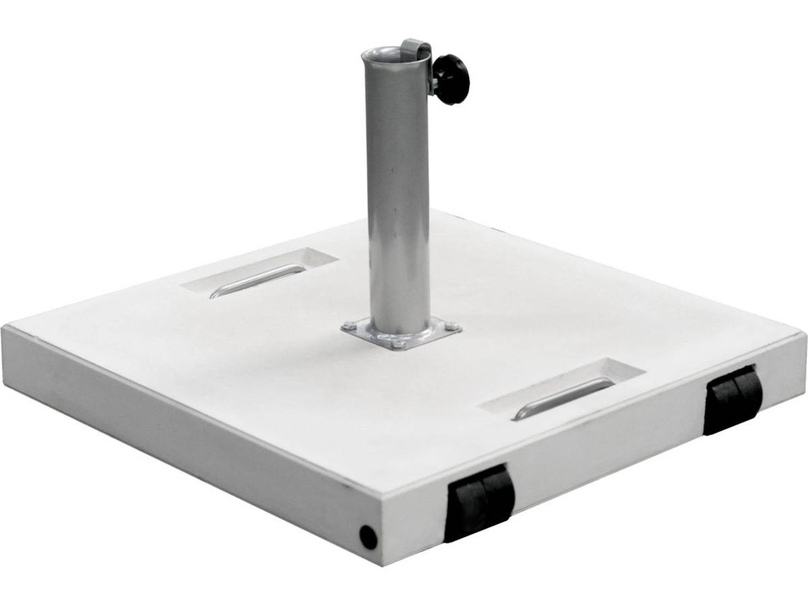 Soporte de Sombrilla STEALTH 50 Roll 50 Kg (Blanco - 57x57x7cm)